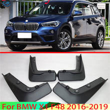 Para-lama para bmw x1 f48 2016-2019 4 peças, proteção contra respingo, guarda-lamas 2024 - compre barato