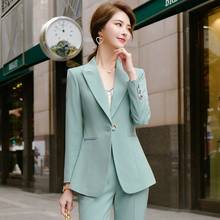 Women suits Slim spring autumn Solid color blazers jacket pants 2-piece set OL Formal Women pants suits Woman set suits 992 2024 - buy cheap