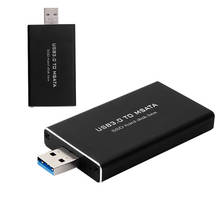 Carcasa de SSD USB 3,0 a mSATA, adaptador de disco duro mini-SATA, caja móvil externa HDD, 5gbps 2024 - compra barato