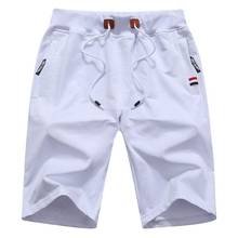 Mountainskin 2021 Solid Men's Shorts Summer Mens Beach Shorts Cotton Casual Male Sports Shorts Homme Brand Clothing SA932 2024 - buy cheap