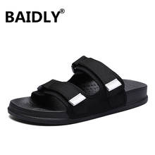 Summer Shoes Men Sandals Beach Slippers Men Breathable Mesh Casual Shoes Men's Slippers Sandalias Zapatos Hombre 2024 - buy cheap