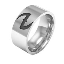 1PC One 8mm Evanescence Titanium Steel Ring Finger Jewelry for Music Fans 2024 - buy cheap