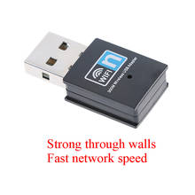 Mini adaptador Wifi inalámbrico, 300M, USB 2,0, RTL8192, tarjeta de red 802,11 n/g/b 2024 - compra barato