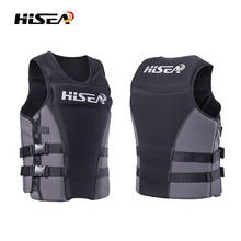 HISEA Professional Life Vest Adult Swimming Life Jacket For Surfing Fishing Buoyancy 2024 - buy cheap