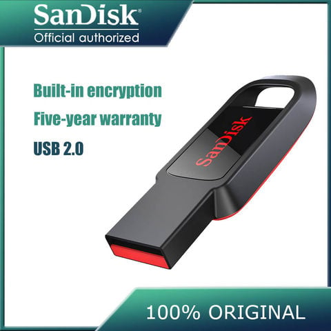 SanDisk CZ61 USB Flash Drive 128GB/64GB/32GB/16GB Pen Drive Pendrive USB 2.0 Flash Drive Memory stick USB disk usb flash 2022 - buy cheap