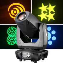 Free Shipping 200W LED Beam Spot Wash 3in1 Moving Head Light Zoom Effects Stage Lighting For Christmas Holiday DJ Disco Party 2024 - buy cheap