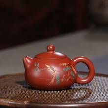 like hot cakes tea famous manual teapot undressed ore dahongpao xi shi recommended teapot coloured drawing or pattern 2024 - buy cheap