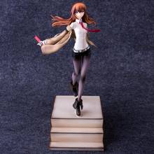 Vogue Game Anime Steins Gate Laboratory Member 004 Makise Kurisu 1/8 Scale 25CM Figure Model Toys 2024 - buy cheap