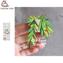 Catlove-troqueles de corte de Metal de planta Variegata, molde para álbum de recortes, plantilla para troquelado, fabricación de tarjetas, manualidades DIY, relieve, nuevos troqueles para 2020 2024 - compra barato