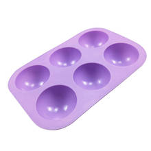 1PC Half Sphere Silicone Soap Molds Bakeware Cake Decorating Tools Pudding Jelly Chocolate Fondant Mould Ball Shape Biscuit Tool 2024 - buy cheap