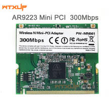 Atheros AR9223 300 Мбит/с мини PCI беспроводной N Wi-Fi адаптер мини-PCI WLAN Card беспроводная сетевая карта для стационарного персонального Acer Asus Dell Toshiba карты 2024 - купить недорого