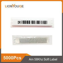EAS am 58khz soft label,EAS adhesive label 5000pcs 2024 - buy cheap