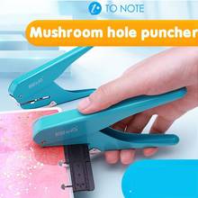 Creative Mushroom Hole Shape Punch For Happy Planner Disc Ring Diy Paper Cutter T-type Puncher Craft Machine Office Stationery 2024 - buy cheap