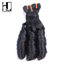 HJ Weave Beauty Brazilian Hair Weave Bundles Spring Curly 14A Funmi 10"-18'' Double Drawn Unprocessed Virgin Hair Extension 2024 - buy cheap
