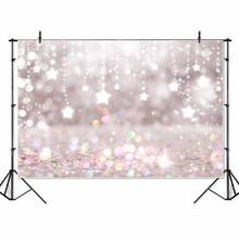 Vinyl photography Backdrops Pink Flowers Spring Bokeh Photographic Background Baby Shower Decorations Photocall Background Props 2024 - buy cheap