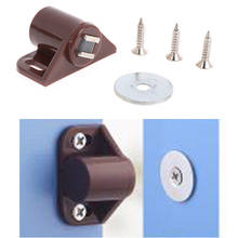 ABS Round Magnetic Door Catches Latch Cabinet & Furniture Shutter Magnetic Closer Cupboards Drawers 2024 - buy cheap