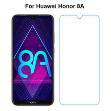 9H закаленное стекло для Huawei Honor 8A, защитная пленка, чехол для Huawei Honor 8A, JAT-AL00, стеклянный чехол 2024 - купить недорого
