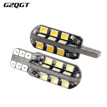 1 шт. T10 led canbus Белый Свет T10 24smd led 2835 smd Свет t10 24led боковые клиновидные парковочные лампы canbus Авто Стайлинг 2024 - купить недорого