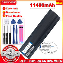 MU06-Batería de 11400mAh para HP Pavilion DM4, DV3, DV5, DV6, DV7, G4, G6, G7, G72, G62, G42, para Compaq Presario CQ32, CQ42, CQ43, CQ56, CQ62, CQ72 2024 - compra barato