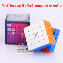 Yongjun YuChuang-cubo mágico magnético de 5x5x5, cubo mágico YJ 5x5x5, 2x2 cubo mágico 3x3 4x4, cubo rompecabezas, cubos de competición 2024 - compra barato