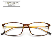 PaPa TR90 Alloy Glasses Frame Men Myopia Eye Glass Prescription Eyeglasses Frames 2019 Korean NO Screw Optical Eyewear 9855 2024 - buy cheap