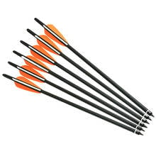 6PCS 16/17/18/20/22 Inch Crossbow Bolt Carbon Arrows  for Crossbow hunting Archery 2024 - buy cheap