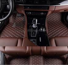 Best quality! Custom special floor mats for Audi A4 2014 waterproof non-slip carpets for A4 2013-2008,Free shipping 2024 - buy cheap