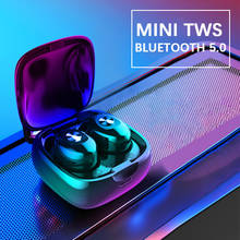 TWS Беспроводные Bluetooth 5,0 наушники стерео HIFI Звук спортивные наушники Handsfree In Ear игровая гарнитура с микрофоном для iPhone 2024 - купить недорого