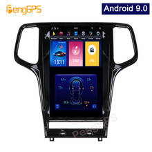 Sistema de navegação para autos, com som estéreo, gps e tela vertical, android 13.6, ideal para jeep grand, cherokee 2004-2010 2024 - compre barato