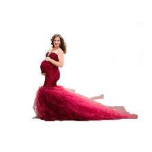 Платье для беременных, реквизит для фотосессии, платья макси для беременных, Одежда для беременных, Premama, платье 2024 - купить недорого