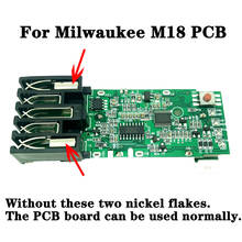 M18 Replacement PCB Board Charging Protection Circuit Board For Milwaukee Electric Drill 48-11-1815 M18 18V 1.5 3.0Ah Batteria 2024 - buy cheap