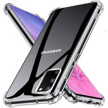 Funda blanda a prueba de golpes para Samsung Galaxy A01 A11 A51 A71 A41 A31 A10 A20 A30 A40 A50 A70 A10S A20S A30S S20 Ultra S10 Plus J4 J6 2024 - compra barato