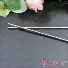 Wholesale 123*3mm Imitation Rhodium Stick Iron Hair Sticks Diy Jewelry Findings Accessories 5 pieces(JM6552) 2024 - buy cheap