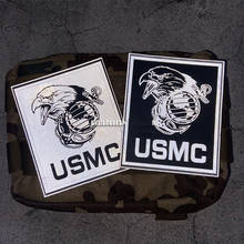 Parche reflectante USMC Global Hawk, emblema de combate táctico militar del Cuerpo de Marines de los Estados Unidos, insignias DIY para ropa, mochila, chaleco, decorar 2024 - compra barato