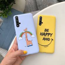 For Huawei Honor 20 Pro Honor20 Case Soft Silicone Coque Cute Cartoon Back Cover Phone Case For Huawei Honor20 Pro Fundas Bumper 2024 - buy cheap