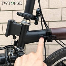 TWTOPSE Magnetic Bicycle Hinge Clamp Plate Lever Set For Brompton Folding Bike 3SIXTY C Hook Lightweight Aluminum Alloy Parts 2024 - buy cheap