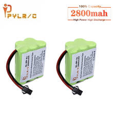 6v 2800mah Rechargeable Battery For Rc toys Cars Tanks Robots Gun AA NI-MH Battery 6v Battery Pack For Rc Boats With SM Plug 2024 - buy cheap