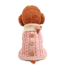 Dog Clothes For Small Dogs Warm Puppy Outfit Pet Jacket Coat Winter Dog Clothes Soft Sweater Clothing For Small Dogs Chihuahua 2024 - buy cheap
