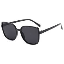 Vintage Oversized Square Sunglasses Women Brand Designer Cat Eye Retro Black Frame Men Sun Glasses for Women Female UV400 Shades 2024 - buy cheap