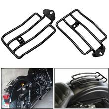 Black Motorcycle Rear Solo Seat Luggage Rack Support Shelf for Harley Sportster Iron XL 883 1200 2004-2019 2018 2017 2016 2024 - buy cheap