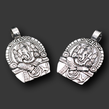 4pcs Silver Plated Buddhist Elephant God Ganesa Pendants Necklace Bracelet Metal Accessories DIY Charms Jewelry Crafts Making 2024 - купить недорого