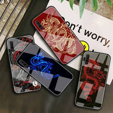 DRAGON TATTOO-funda de vidrio templado japonés para Samsung Galaxy, carcasa para modelos A10S, A10E, A20S, A20E, A30S, A40, A50S, A60, A70, A80, A90, A6, A7 y A8 2024 - compra barato