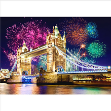 5D DIY Diamond Painting Night City Landscape Full Square Rhinestone Diamond Embroidery Cross Stitch Mosaic Home Decor Gift 2024 - buy cheap