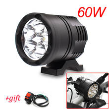 Luz LED antiniebla DRL para motocicleta, faro auxiliar de conducción, 60W, para KAWASAKI KX65, KX85, KX125, KX250, KX250F, KX450F, KX100 2024 - compra barato