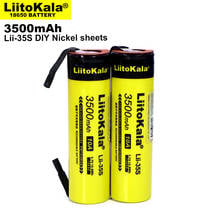 1-10PCS Brand New Original Liitokala Lii-35S 3.7V 3500mah 18650 Lithium Rechargeable Battery Welding Nickel Sheet 2024 - buy cheap