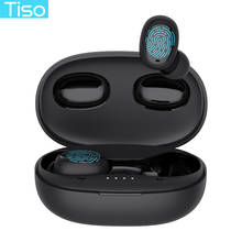 Tiso i6 dual mode wireless earphones touch control seamless Bluetooth 5.0 headphone noise cancelling Mic 3D TWS stereo headset 2024 - buy cheap