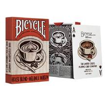 Велосипедный дом смесь игральные карты USPCC Bicycle House Blend Кофе палубная карта игры фокусы магический реквизит 2024 - купить недорого