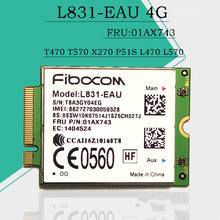 Tarjeta de red de módulo inalámbrico interno Fibocom L830-EB LTE 4G para Thinkpad T480/X280/X380 Yoga/P52s /T580/T480s/L580/S1 4th Gen 2024 - compra barato