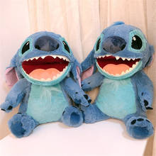 Disney Anime Lilo & Stitch Stuffed Plush Toys Lovely Stitch With Mouth Open Plush Doll and Hand Puppets Gifts for Kids Gilrs 2024 - buy cheap