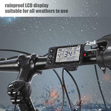 24-48V Brushless Speed Motor Controller Waterproof LCD Display Meter Panel DC Motor Speedometer for Ebike Moped Scooter 2024 - buy cheap